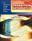 Transition Mathematics: Teacher's Edition 2 Volume Set - Book