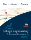 Gregg College Keyboarding & Document Processing (GDP); Lessons 1-60 text - Book