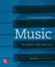 Workbook t/a Music in Theory and Practice, Volume I - Book