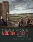 HISTORY OF EUROPE IN THE MODERN WORLD V1 - Book