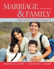 Marriage and Family: The Quest for Intimacy - Book