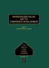Shareholder Value : Key to Corporate Development - Book