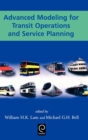 Advanced Modeling for Transit Operations and Service Planning - Book