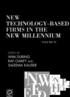 New Technology-Based Firms in the New Millennium - Book