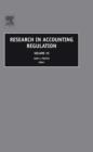 Research in Accounting Regulation : Volume 19 - Book