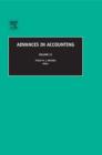 Advances in Accounting - eBook
