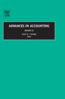 Advances in Accounting - eBook