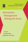 Information Management : Setting the Scene - Book