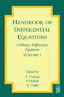 Handbook of Differential Equations: Ordinary Differential Equations - eBook