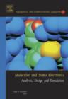 Molecular and Nano Electronics: Analysis, Design and Simulation - eBook