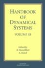 Handbook of Dynamical Systems : Volume 1B - A. Katok