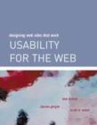 Usability for the Web : Designing Web Sites that Work - Tom Brinck