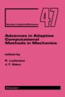 Advances in Adaptive Computational Methods in Mechanics - eBook