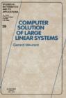Computer Solution of Large Linear Systems - eBook
