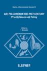 Air Pollution in the 21st Century : Priority Issues and Policy - eBook