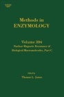 Nuclear Magnetic Resonance of Biological Macromolecules, Part C - eBook