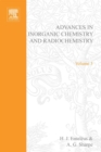 Advances in Inorganic Chemistry and Radiochemistry - eBook