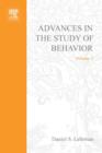 Advances in the Study of Behavior - eBook