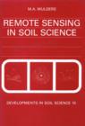 Remote Sensing in Soil Science - eBook