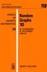 Random Graphs '83 - eBook