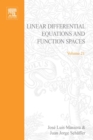 Linear Differential Equations and Function Spaces : Linear Differential Equations and Function Spaces - eBook