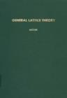 General Lattice Theory : General Lattice Theory - eBook