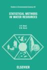 Statistical Methods in Water Resources - eBook