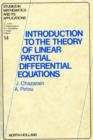 Introduction to the Theory of Linear Partial Differential Equations - eBook