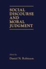 Social Discourse and Moral Judgement - eBook