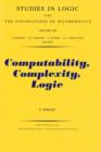 Computability, Complexity, Logic - eBook