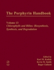The Porphyrin Handbook : Chlorophylls and Bilins: Biosynthesis, Synthesis and Degradation - eBook