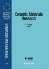 Ceramic Materials Research - eBook