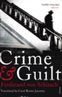 Crime and Guilt - Book