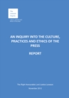An inquiry into the culture, practices and ethics of the press : report [Leveson] - Book