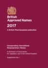 British approved names 2017 : supplement no. 1 - Book