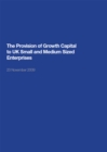 The Provision of Growth Capital to UK Small and Medium Sized Enterprises - Book