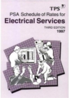 PSA schedule of rates for electrical services - Book