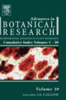 Advances in Botanical Research : Volume 39 - Book
