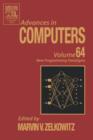 Advances in Computers : New Programming Paradigms Volume 64 - Book