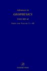 Advances in Geophysics : Index for Volumes 1-41 Volume 42 - Book