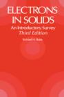 Electrons in Solids : An Introductory Survey - Book