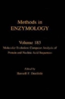 Molecular Evolution: Computer Analysis of Protein and Nucleic Acid Sequences : Volume 183 - Book