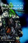 Introduction to Ecological Biochemistry - Book
