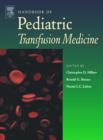 Handbook of Pediatric Transfusion Medicine - Book