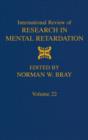International Review of Research in Mental Retardation : Volume 22 - Book