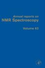 Annual Reports on NMR Spectroscopy : Volume 63 - Book