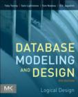 Database Modeling and Design : Logical Design - Book