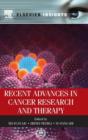 Recent Advances in Cancer Research and Therapy - Book