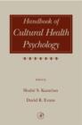 Handbook of Cultural Health Psychology - Book