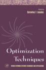 Optimization Techniques : Volume 2 - Book
